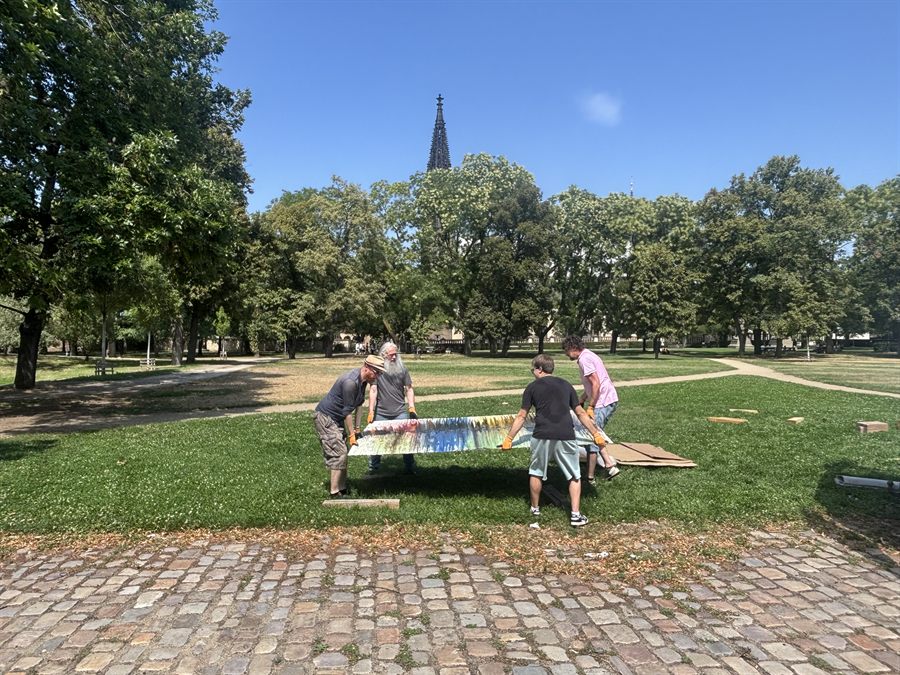 Smalty 2026 – installation at Vyšehrad