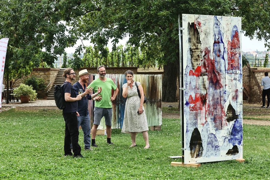 Smalty 2026 – installation at Vyšehrad
