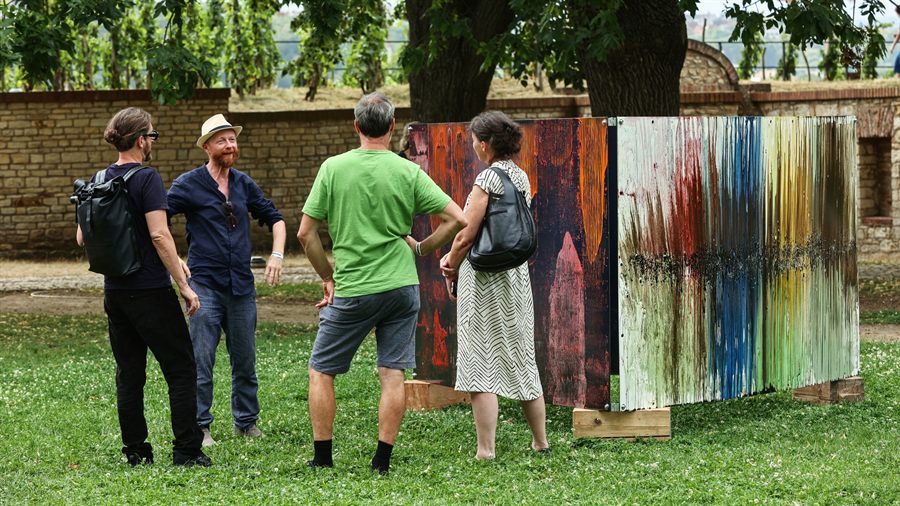 Smalty 2026 – installation at Vyšehrad
